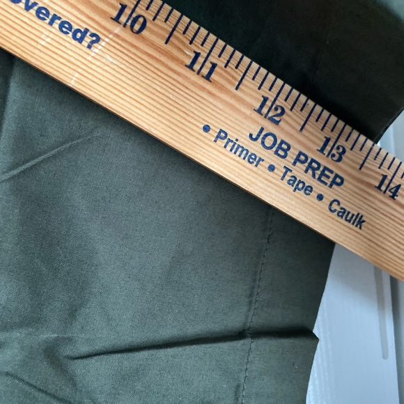 NWT Lot of 2 Galaxy Mens Navy & Olive Green Short Sleeve Button Up Shirt 5XL - Picture 11 of 11